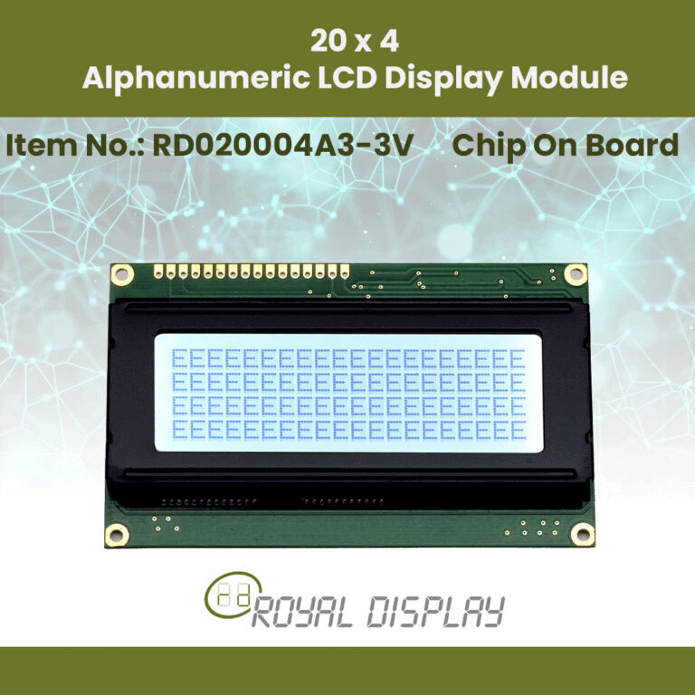 alphanumeric lcd display module